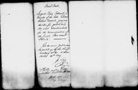 Emancipation petition of the estate of Jean Robert, Number 87G, 1819.