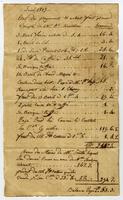 Jean Baptiste Meullion papers. Folder 01-03, 1807-1809.