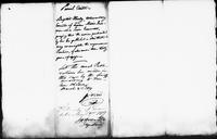 Emancipation petition of the estate of Marie Françoise Gammont, Number 74B, 1819.
