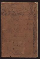 William T. Johnson and family papers. Volume 42, ledger, 1852 March-1859 August.