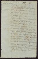 Indenture of Pierre Locquet with Auguste Douce sponsored by Louise Delbreuil, Volume 3, Number 291, 1822 August 22.