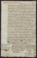 Indenture of Joseph St. Amand with Nicholas Murray sponsored by Magdeline Brazier, Volume 3, Number 62, 1818 July 25