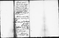 Emancipation petition of François Jules Fontaine, Number 68E, 1821.