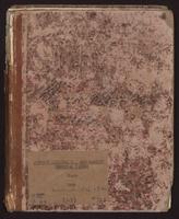 William T. Johnson and family papers. Volume 23, diary, 1846 and cash book entries, 1843, 1846.
