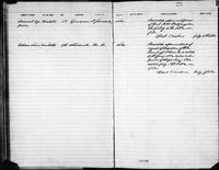 Register of free colored persons entitled to remain in the state. Volume 4, 1861-1864.