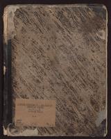 William T. Johnson and family papers. Volume 53, notebook of verse, approximately 1863-1874.