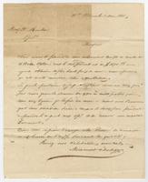 Jean Baptiste Meullion papers. Folder 01-17, 1835 May.