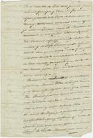 Maria Olivares will and testament, 1806 February 5.