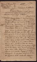 Indenture of Hermogene Benetaud with Jean Chaigneau sponsored by Ginette Houard, Volume 4, Number 258, 1829 April 14