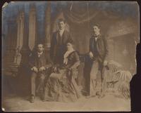 William T. Johnson and family papers. Photographs. Group portrait, approximately 1900-1910.