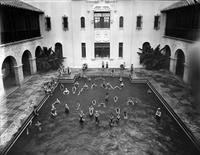 Children swimming at Institution Building of Hope Haven and Madonna Manor