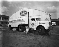Brown's Velvet Dairy Products delivery truck