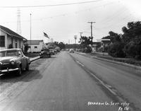 View down Jefferson Highway from the 6400 block, Harahan