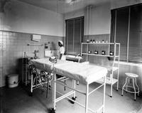 Examination room in Flint - Goodridge Hospital