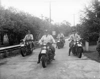 Policemen on motorcycles