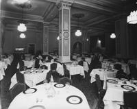 Dining room of the Saint Charles Hotel