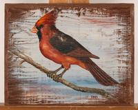 Cardinal painting
