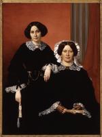 Mrs. James Belton Pickett, ne Paulina de Graffenried, and Sallie Pickett (Mrs. Robert C. Cummings)