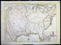 Carte De La Louisiane Et Du Cours Du Mississipi [sic]