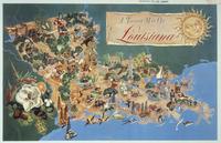 Tourist Map of Louisiana
