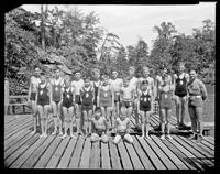 Group Portrait of Boys in Swimsuits