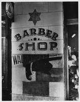 Commercial Friendship.  The Weird Barber Shop.