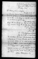 Civil suit record no. 141, Edward Livingston v. Ferdinand F. Perdones, 1805