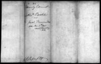 Civil suit record no. 156A, Alexander Bookter v. Jacob Fauncundas, 1805