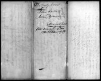 Civil suit record no. 181, John Easton v. John Gravier, 1805
