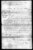 Civil suit record no. 2A, Isabelle Dubreuil v. Marie Claire Fastio, 1804
