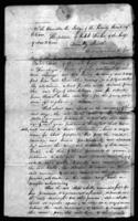 Civil suit record no. 341, Caleb Fowler v. Bazile Dede, 1806