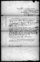 Criminal case file no. 116, Government [Territory of Orleans] v. John Cunningham, 1807