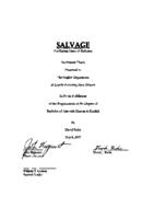 Salvage: Post-Katrina stories and reflections