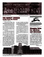 Loyola University New Orleans Library Newsletter New Series, Issue 20