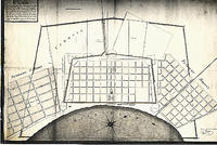 Plan dressé en éxécution de l'arrête du Conseil de Ville de la Nlle. Orleans, approuvé par le Maire le 15 Juin 1807