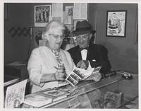 Mrs. Lois Mosby with Sharkey Bonano