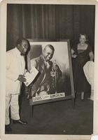 Louis Armstrong with Myra Menville