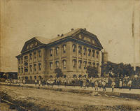 Jefferson Davis public school building