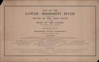 Map of the Lower Mississippi River from the Mouth of the Ohio River to the Head of the Passes, in thirty two sheets.