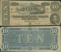 Confederate States of America ten dollar bill