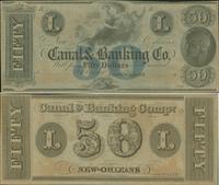 New Orleans Canal and Banking Company fifty dollar bill