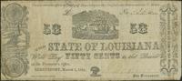 State of Louisiana fifty cent bill