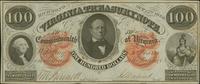 Virginia Treasury one hundred dollar bill