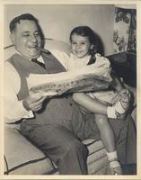 Mayor Maestri with daughter Hilda Roberta