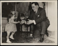 Hilda Roberta with father Mayor Maestri