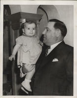 Hilda Roberta with her father Mayor Maestri