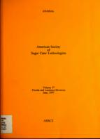 Journal of the American Society of Sugar Cane Technologists, 1997