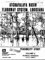 Atchafalaya Basin floodway system, Louisiana, Feasibility Study, tech appendices A-D