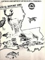 Louisiana Department of Wildlife and Fisheries- Annual Report, 1983
