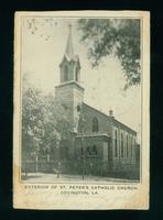 Exterior of St. Peters Catholic Church, Covington, La